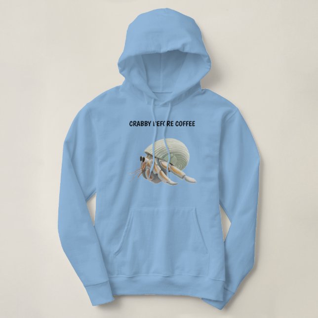 Hermit Crab Hoodie (Design Front)
