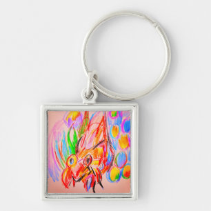 Hermit crab  joy   key ring