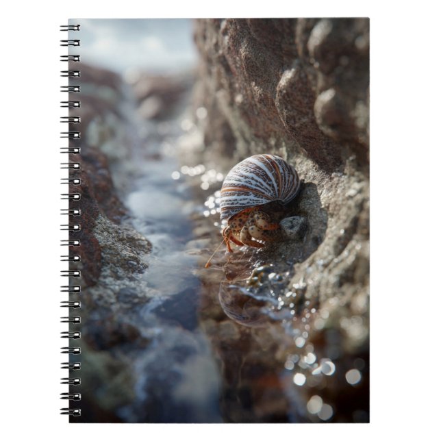 Hermit Crab Tide Pool Notebook (Front)