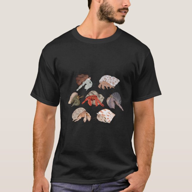 Hermit Crabs T-Shirt (Front)