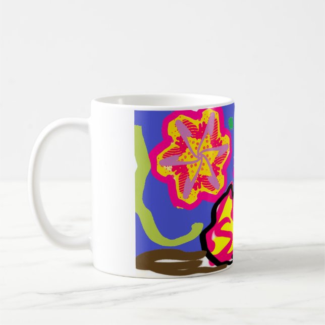 Hermit crabs wedding  coffee mug (Left)