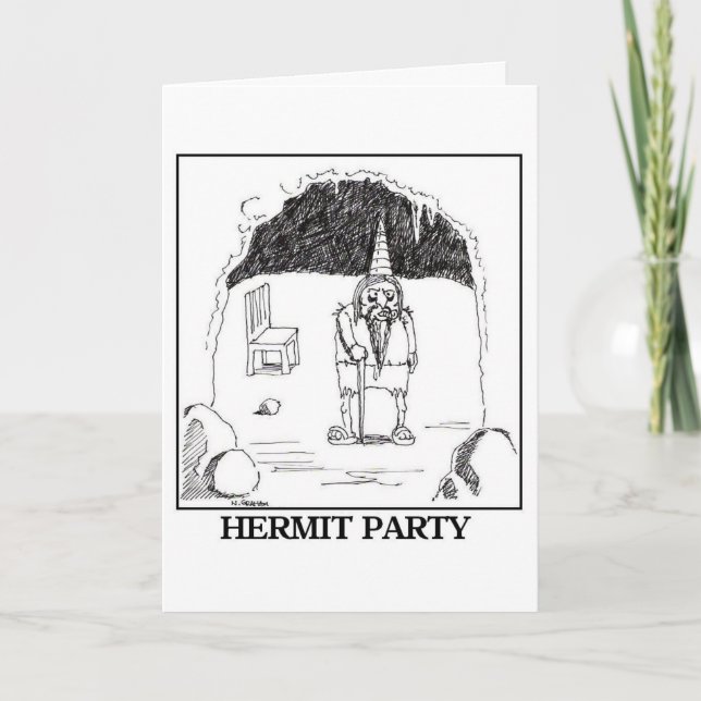 HERMIT PARTY CARD (Front)