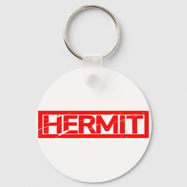 Hermit Stamp Key Ring (Front)