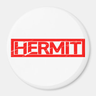 Hermit Stamp Magnet