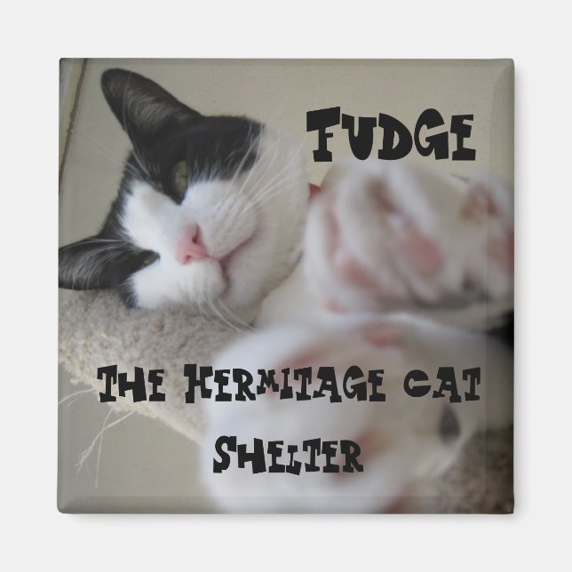 Hermitage Magnet- Fudge Magnet (Front)