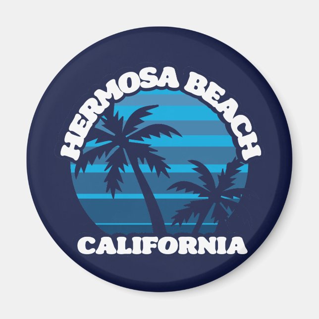 Hermosa Beach,California Magnet (Front)