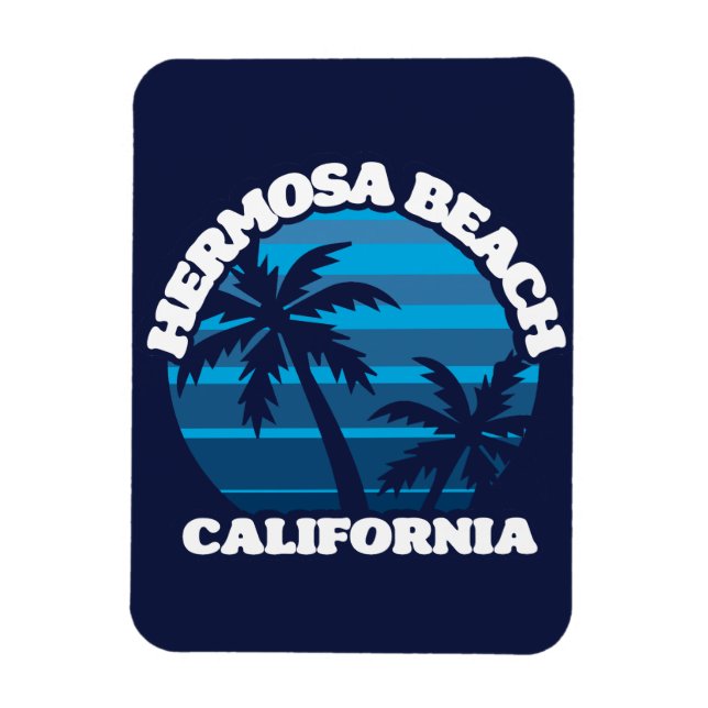 Hermosa Beach,California Magnet (Vertical)