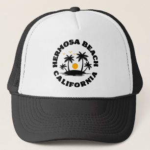 Hermosa Beach,California Trucker Hat