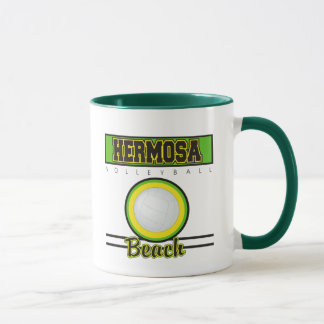 Hermosa Beach Volleyball Gift Mug