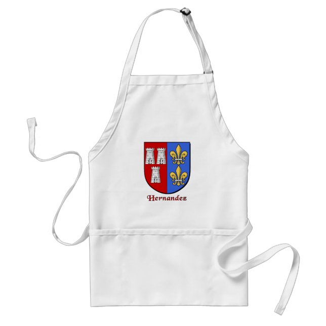 Hernandez Family Shield Apron (Front)