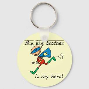 Hero Big Brother Tshirts and Gifts Key Ring