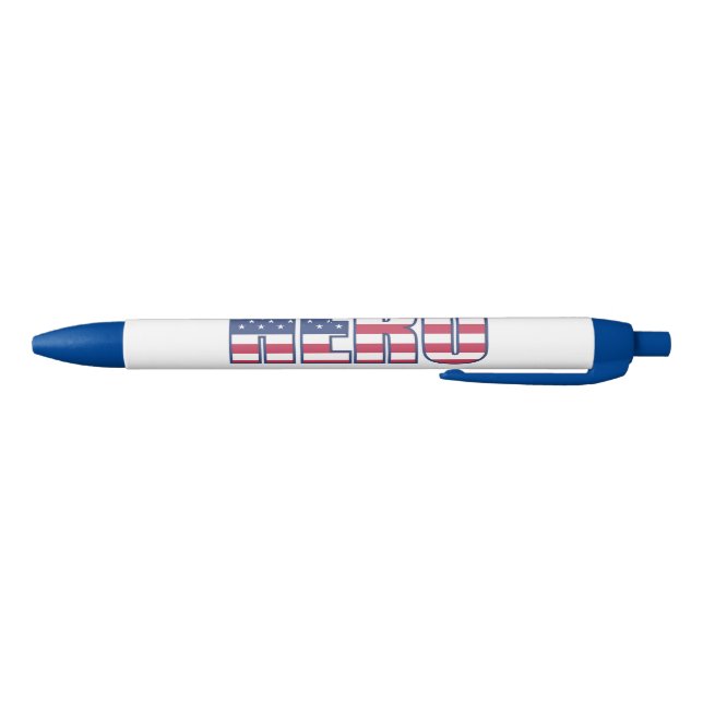 Hero Black Ink Pen (Bottom)