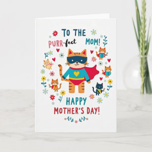 Hero Cat Gratitude Card