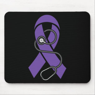 Hero Dad- Pancreatic Cancer Awareness Supporter Ri Mouse Pad
