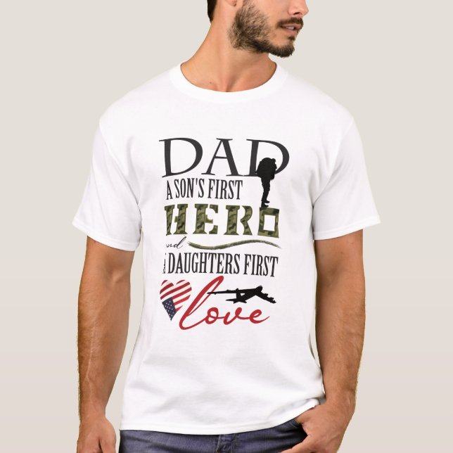 Hero Dad T-Shirt (Front)