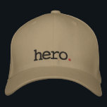 hero embroidered cap<br><div class="desc">fresh embroidered cap for the hero of the household / workplace</div>