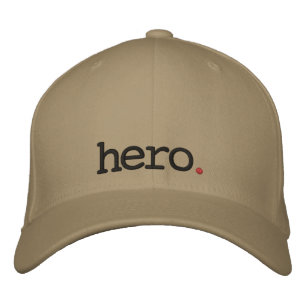 hero embroidered cap