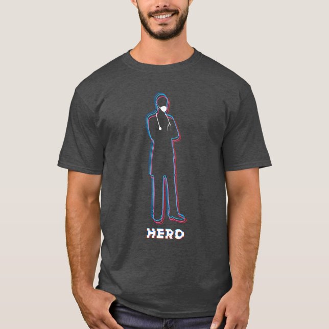 hero front liner T-Shirt (Front)