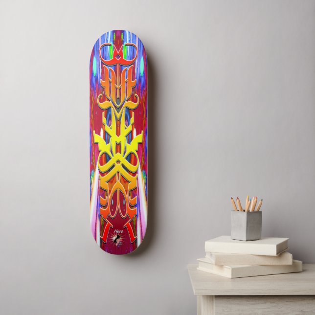 Hero g-cat Pro Skateboard (Wall Art)