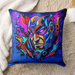 Hero Graffiti Burst Cushion
