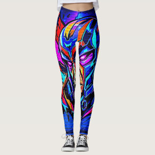 Hero Graffiti Burst Leggings