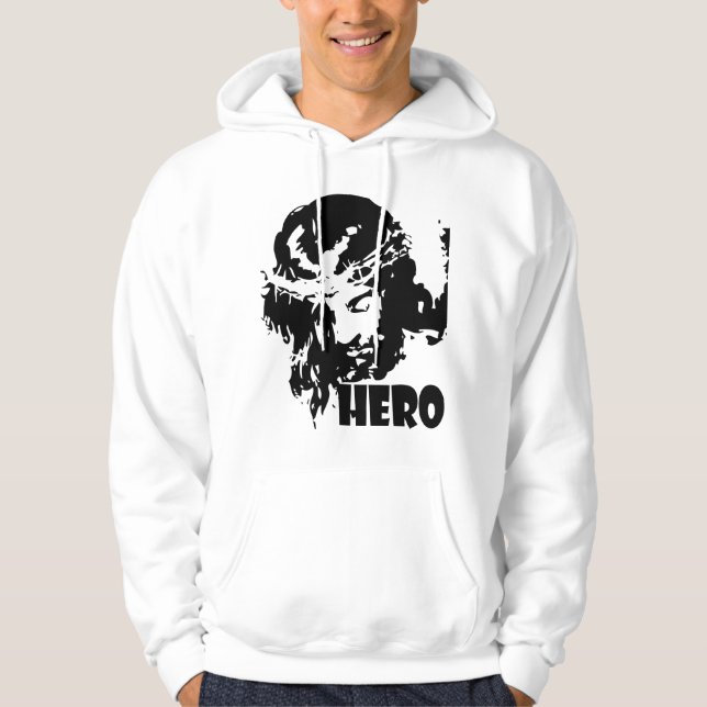 HERO HOODED SWEATSHIRT (Front)