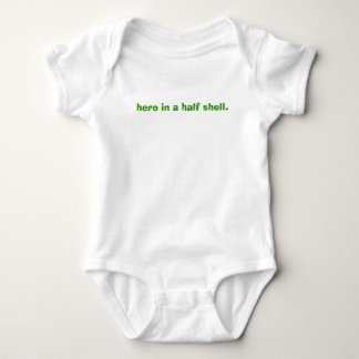 hero in a half shell. baby bodysuit
