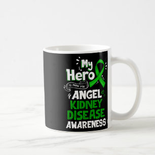 Hero Is Now My Angel Kidney Disease Awareness Gift Coffee Mug