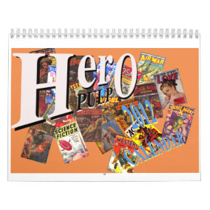 Hero Pulp Calendar 2012