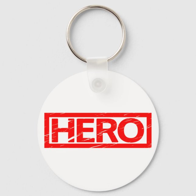 Hero Stamp Key Ring (Front)