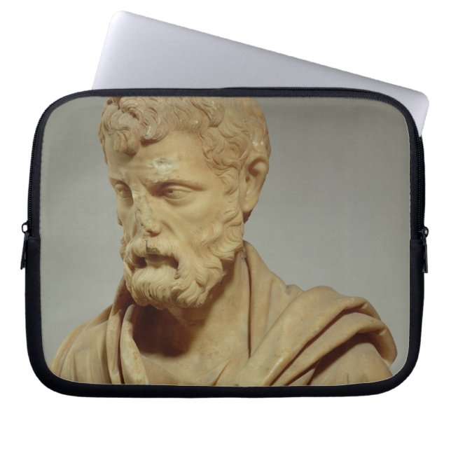 Herodes Atticus, marble head, Roman, 101-80 AD, pr Laptop Sleeve (Front)