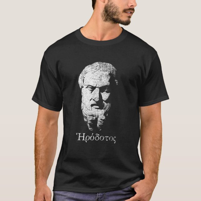 Herodotus Ancient Greek History T-Shirt (Front)