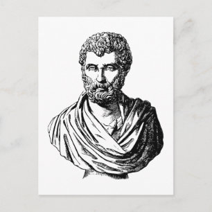 Herodotus bust Greek historian Postcard
