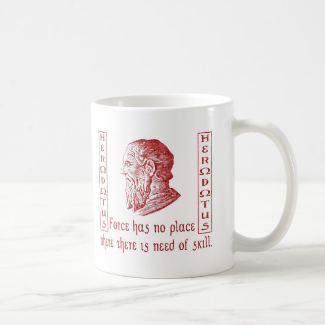 Herodotus Coffee Mug (Right)