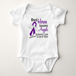 Heroes Become Angels Alzheimer's Disease Baby Bodysuit