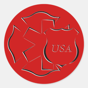 Heroes Classic Round Sticker