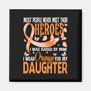 Heroes I Wear Orange For My Daughter Multiple Scle Magnet