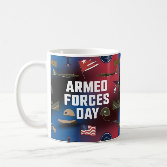 Heroes of the Armed Forces Coffee Mug (Left)