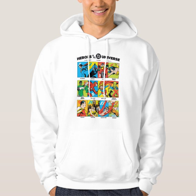 Heroes of the DC™ Universe Hoodie (Front)