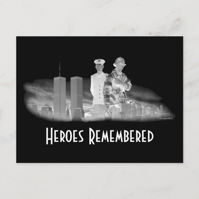 Heroes Remembered Postcard (Front)