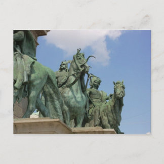 Heroes' Square, Budapest Postcard