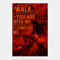 Heroic Christian Fire Rescue Wall Art 2026