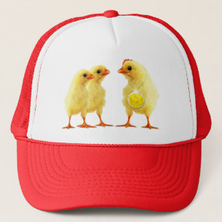 Heroic cockerel trucker hat