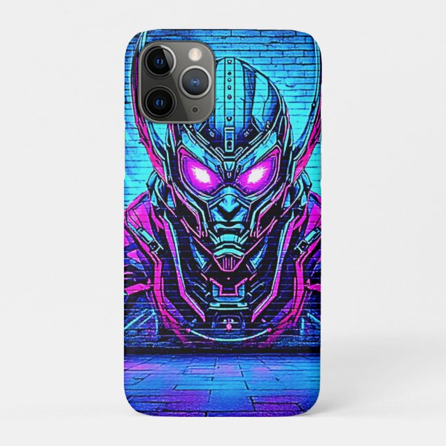 Heroic Cyberpunk Vibe Case-Mate iPhone Case (Back)