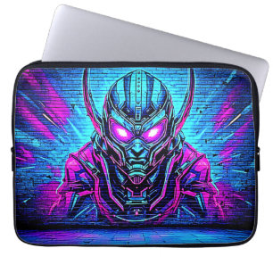 Heroic Cyberpunk Vibe Laptop Sleeve