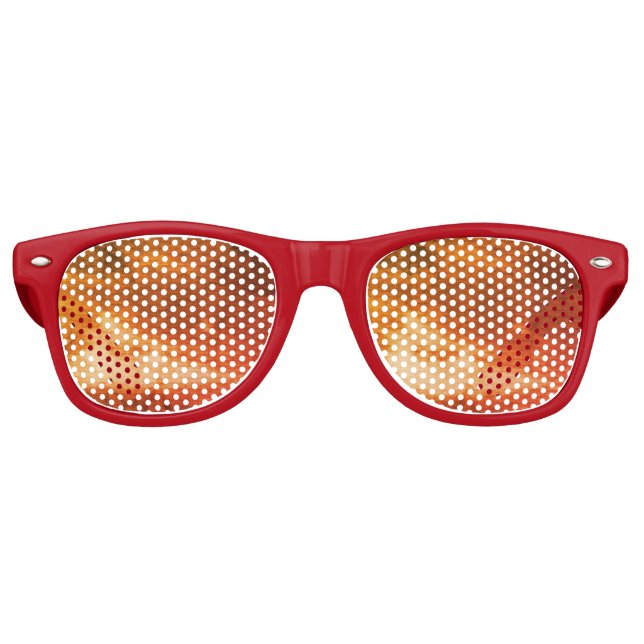 Heroic Explosion  Retro Sunglasses (Front)