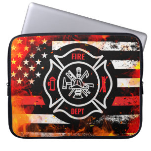 Heroic First Responder Gift Laptop Sleeve