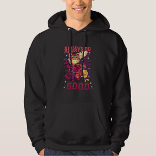 Heroic Mediaeval Warrior Racoon In Heavy Armour Du Hoodie