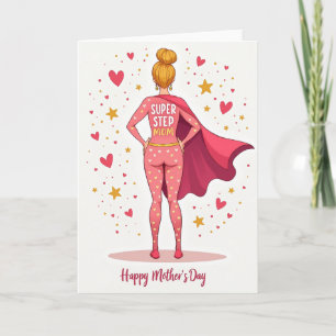 Heroic Mum Golden Hearts Art Card