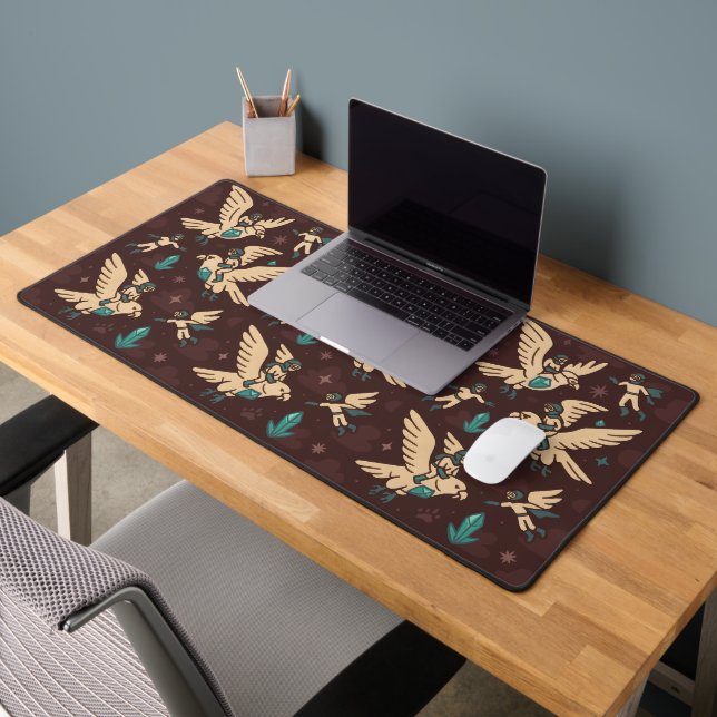 Heroic Winged Beast Flight Desk Mat (Office 2)
